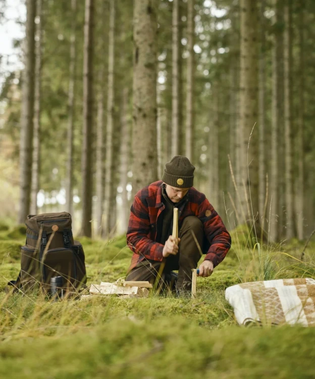 Czapka Pinewood Windy 1110 z polarem zieleń mchu – czapka na polowanie i outdoor
