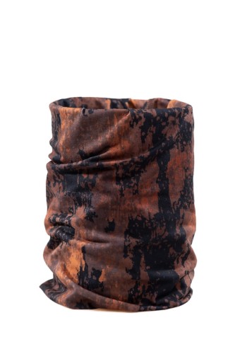 Chusta komin Taurus CAMO TA-184 pomarańczowa kamuflażowa na polowanie i outdoor