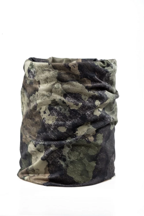 Chusta komin Taurus CAMO TA-184 zielona kamuflażowa na polowanie i outdoor