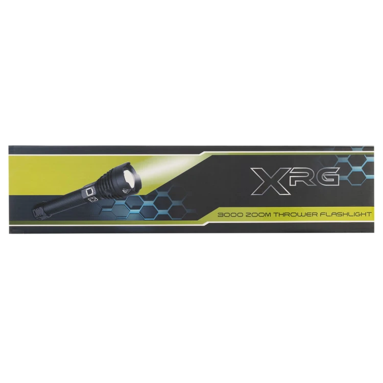 Opakowanie latarki akumulatorowej XRG 3000 Zoom Thrower 3000 lm