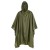 Ponczo przeciwdeszczowe Badger Outdoor Rain Poncho Ripstop Olive z kapturem