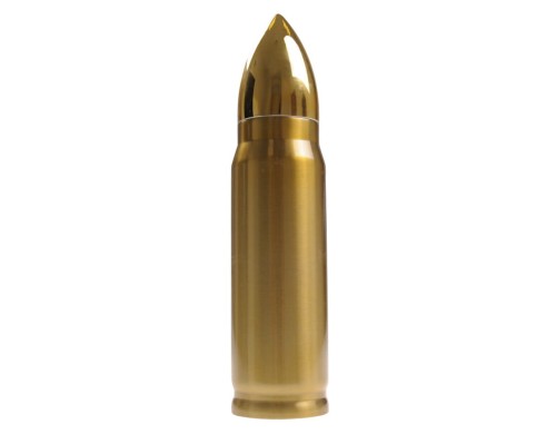 Termos Badger Outdoor Bullet Brass 500 ml w kształcie naboju