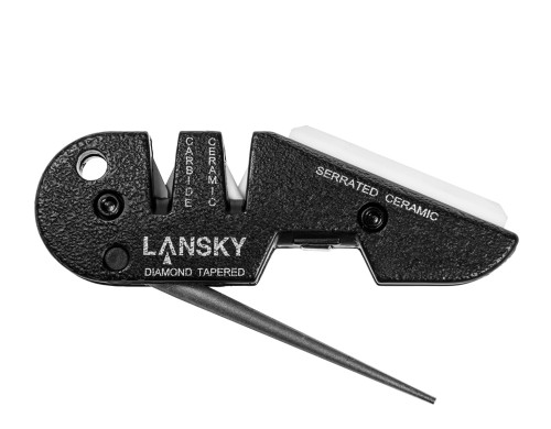 Ostrzałka Lansky Blade Medic PS-MED01 z rozłożonym stożkowym prętem diamentowym