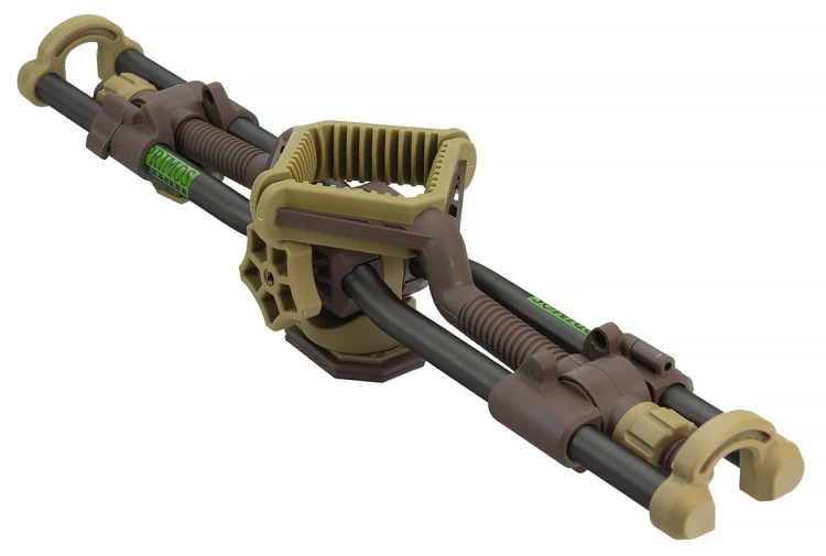Primos 2-Point Gun Rest – mechanizm regulacji dwupunktowej podpórki pod broń
