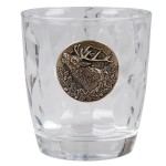 Szklanki do whisky DIAMOND 6 szt – odlewane zdobienie byk
