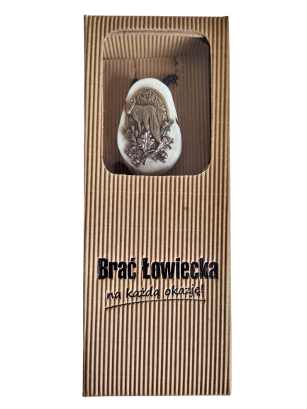 Krawatnik myśliwski plaster G5 Lis – eleganckie pudełko prezentowe