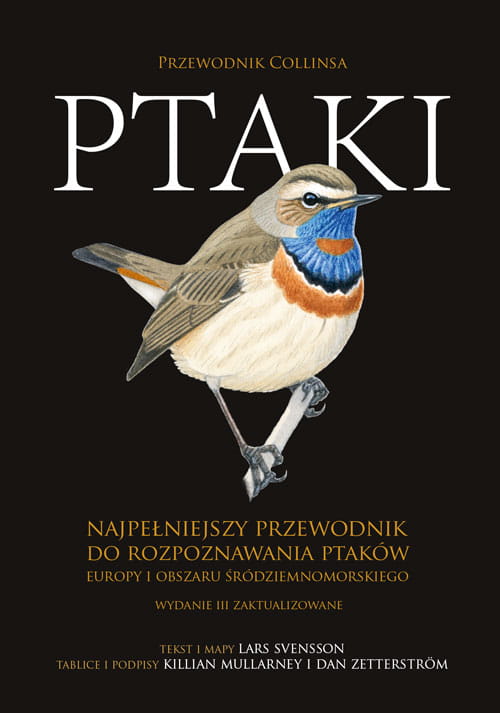 Ptaki Przewodnik Collinsa Lars Svensson - atlas do rozpoznawania około 1000 gatunków ptaków okładka książki