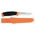 Nóż Morakniv Companion F Serrated pomarańczowy ząbkowany (11829)