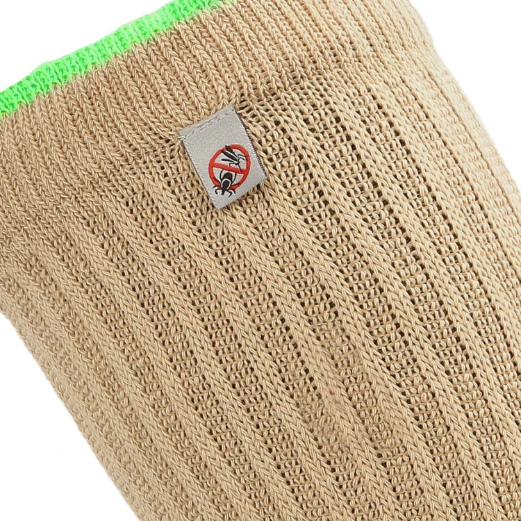 Getry sztulpeny antykleszczowe Contra Borelia unisex beżowe khaki