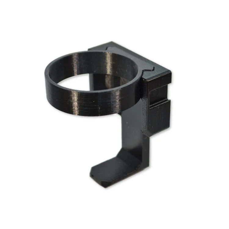 SilencerHolder 60 mm czarny – magnetyczny uchwyt na tłumik do szafy na broń
