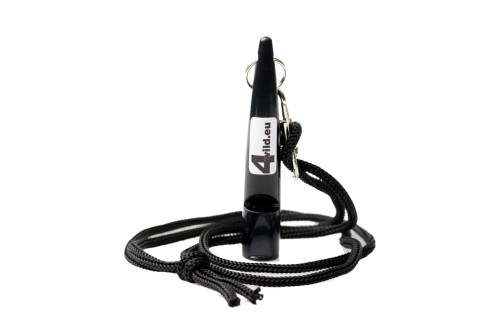 Gwizdek dla psa wysokotonowy - czarny