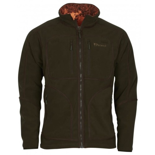Dwustronna kurtka polarowa Pinewood Furudal 5618 Hunting Brown