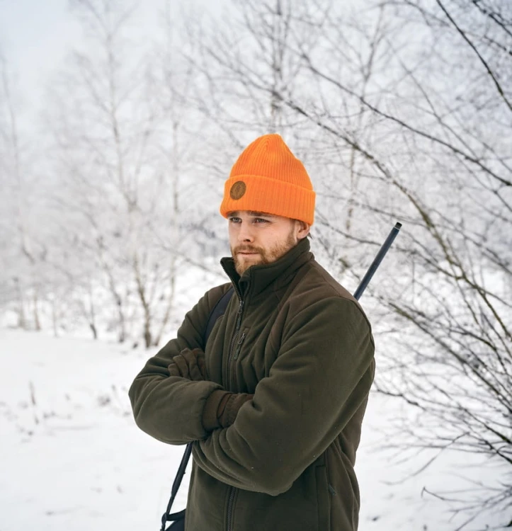 Ciepła bluza polarowa Pinewood Harrie 5064 podczas zimowego polowania