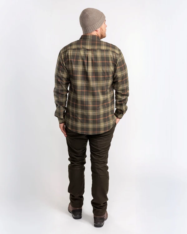 Koszula flanelowa Pinewood Cornwall 9435 – wygodny krój Regular Fit do aktywności w terenie