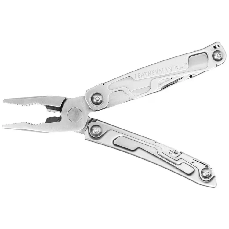 Leatherman Rev 832130 stalowy multitool z kombinerkami i nożem 420HC