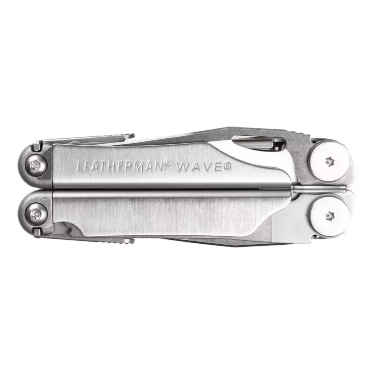 Złożony multitool Leatherman Wave Plus 832524 widok z boku