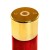Termos myśliwski Shotgun Shell ze złotą nakrętką i oznaczeniem 12 GA