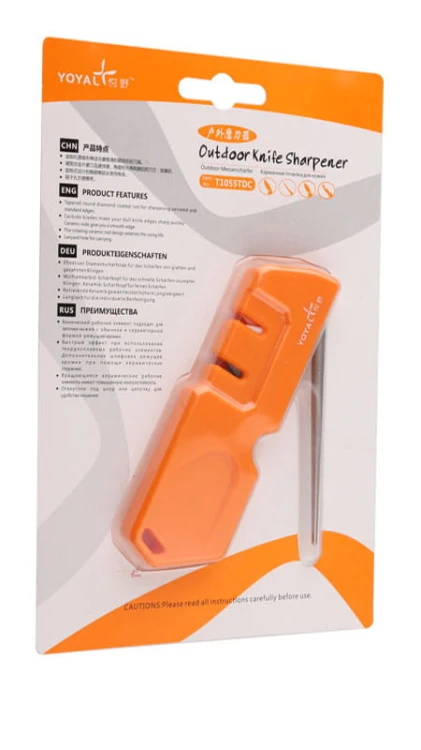 Ostrzałka Taidea T1055TDC w opakowaniu – praktyczna ostrzałka outdoor knife sharpener