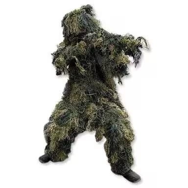 Strój maskujący Mil-Tec Ghillie Suit Anti Fire Woodland – kompletny zestaw