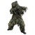 Strój maskujący Mil-Tec Ghillie Suit Anti Fire Woodland – kompletny zestaw