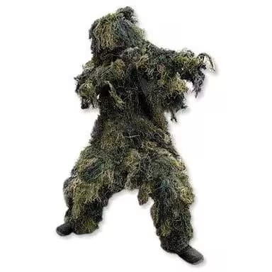 Strój maskujący Mil-Tec Ghillie Suit Anti Fire Woodland – kompletny zestaw