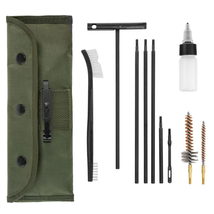 Zestaw do czyszczenia broni Mil-Tec .223 / 5,56 mm Olive w etui