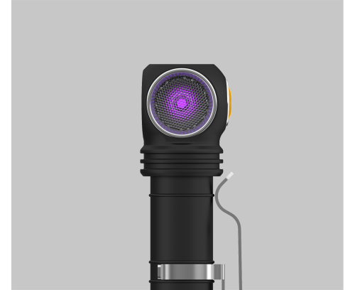 Dwie diody ultrafioletowe UV 400 nm latarki Armytek Wizard C2 WUV F08901UF