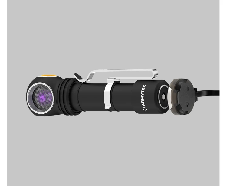Magnetyczne ładowanie USB latarki Armytek Wizard C2 WUV F08901UF