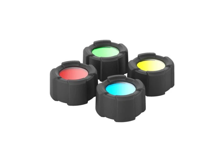 Kolorowe filtry Ledlenser 501038 do montażu na latarce MT10