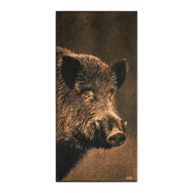 Zestaw ręczników myśliwskich DZIK 50x100 i 70x140 cm Zwoltex