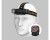 Armytek Wizard C2 WR F06901C na opasce czołowej z włączonym czerwonym światłem
