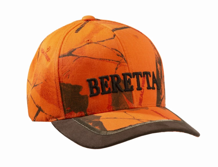 Czapka myśliwska Beretta BC150 Realtree AP HD Orange z haftowanym logo