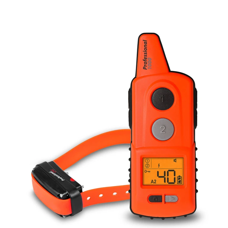 Elektroniczna obroża szkoleniowa DOGTRACE d-control professional 1000 ONE-Pomarańczowy