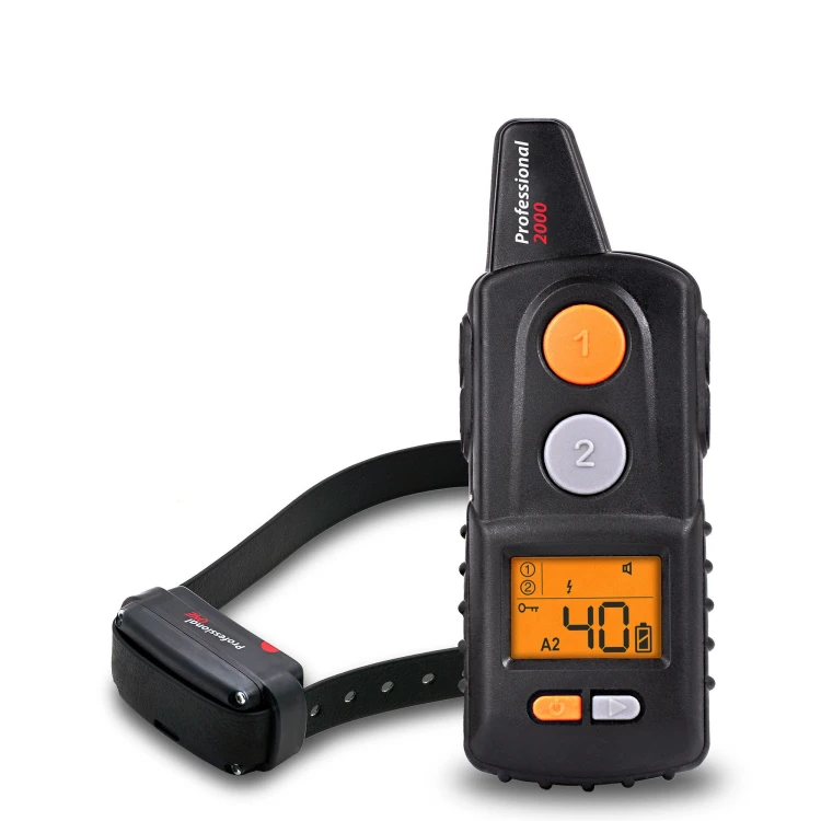 Elektroniczna obroża szkoleniowa DOGTRACE d-control professional 2000 ONE-Czarny