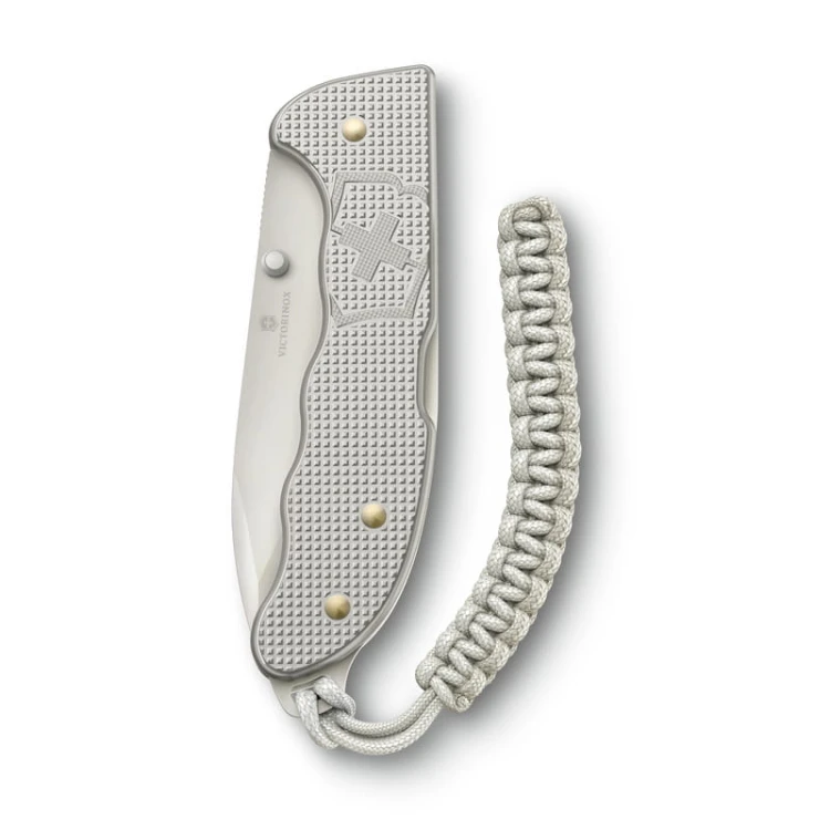 Składany nóż Victorinox Evoke Alox 0.9415.D26 z klipsem i paracordem do noszenia w terenie
