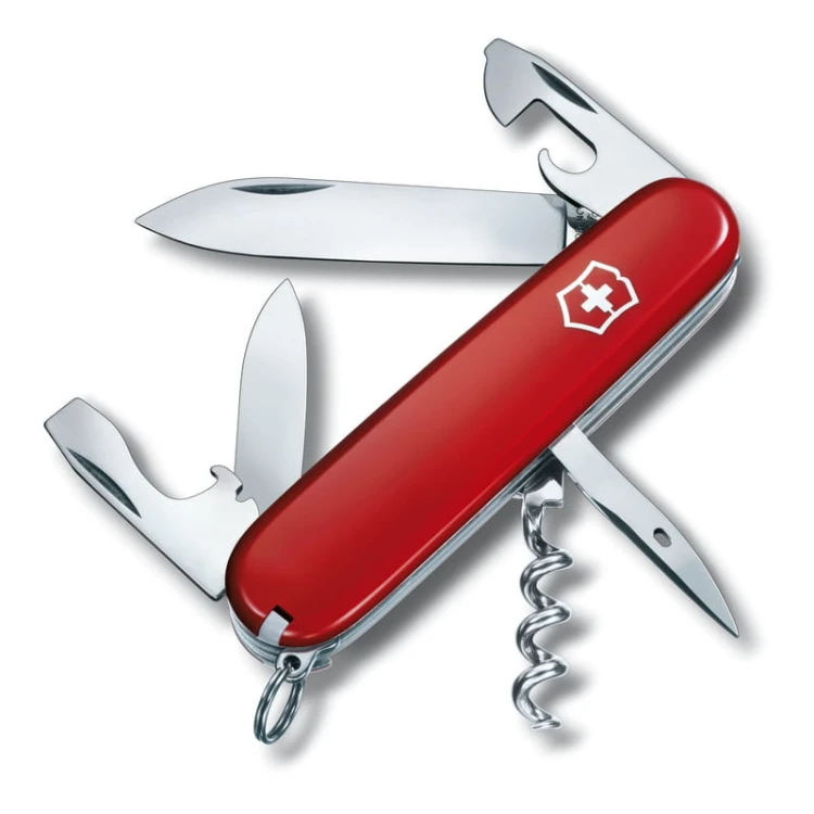 Scyzoryk Victorinox Spartan 1.3603 z rozłożonymi narzędziami 12 funkcji