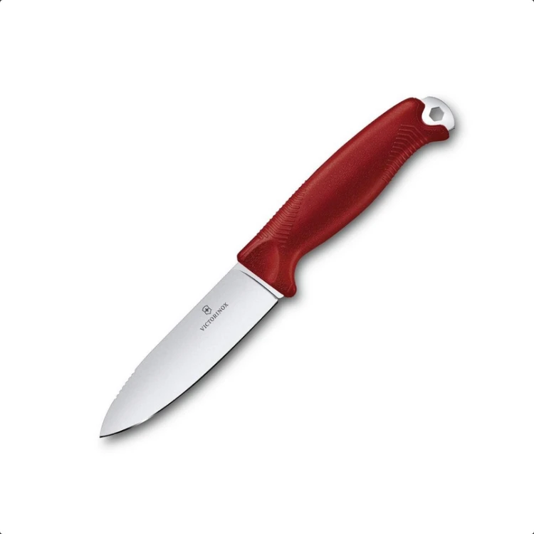 Nóż myśliwski Victorinox Venture 3.0902 czerwony full tang do bushcraftu i survivalu