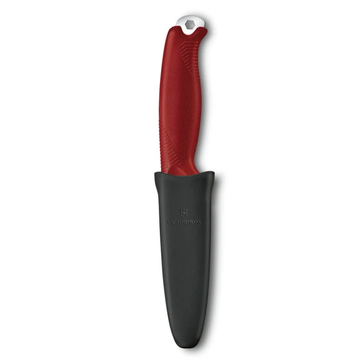 Victorinox Venture 3.0902 czerwony z pochwą i szlufką na pasek do pracy w terenie