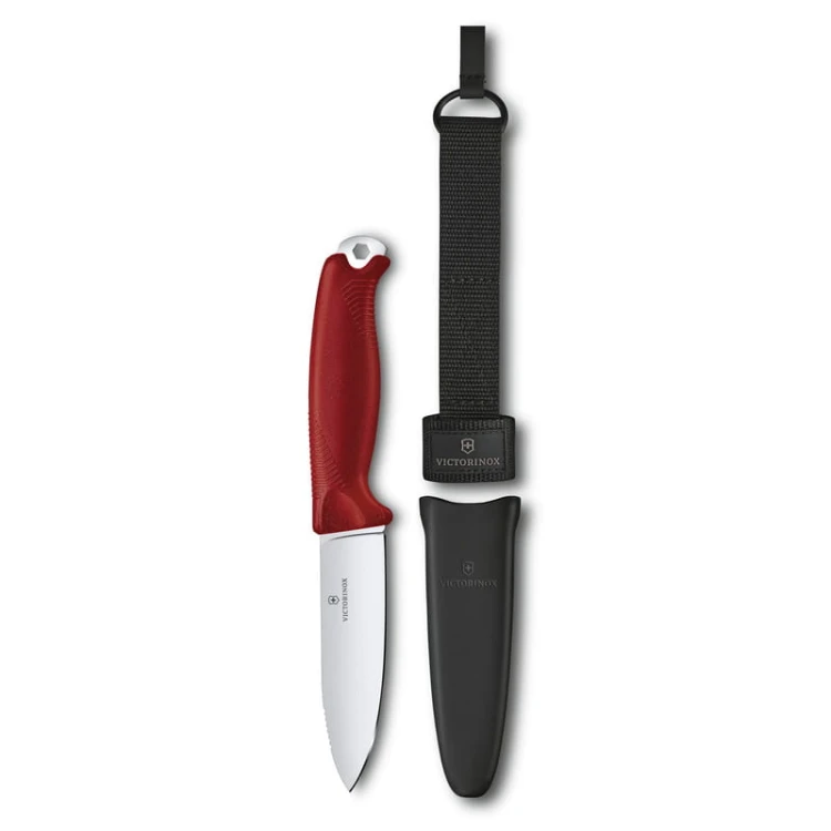 Victorinox Venture 3.0902 czerwony z pochwą i szlufką na pasek do pracy w terenie