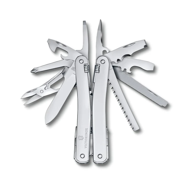 Victorinox SwissTool Spirit MX 3.0224.MN 24 funkcje – rozłożony multitool do pracy, outdooru i polowania