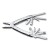 Multitool Victorinox SwissTool Spirit MX 3.0224.MN z piłą, pilnikiem i nożyczkami do zadań terenowych