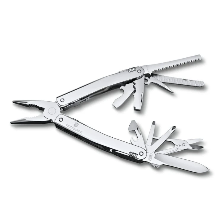 Multitool Victorinox SwissTool Spirit MX 3.0224.MN z piłą, pilnikiem i nożyczkami do zadań terenowych