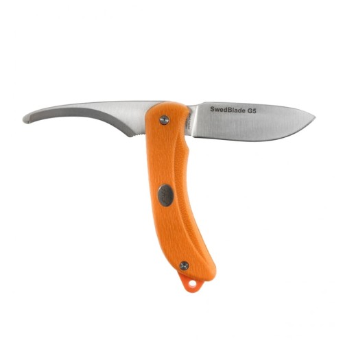 Nóż myśliwski EKA SwingBlade G5 pomarańczowy z dwoma ostrzami