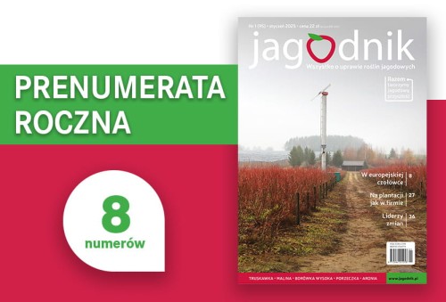 Jagodnik – prenumerata roczna ( 8 numerów)