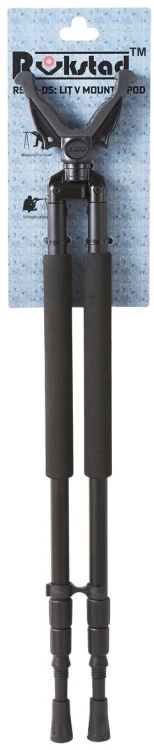 Rokstad LIT V-Mount Bipod w opakowaniu – lekki pastorał myśliwski 500 g