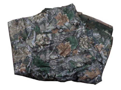 Siatka maskująca Eurohunt 1,5 × 3 m w liściastym kamuflażu camo