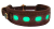 Obroża skórzana fluorescencyjna Niggeloh XS 30-40 cm dla psa