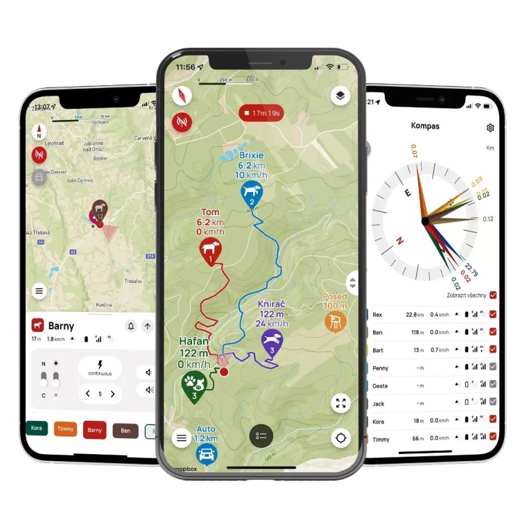 Obroża dla kolejnego psa DOGTRACE DOG GPS X30T