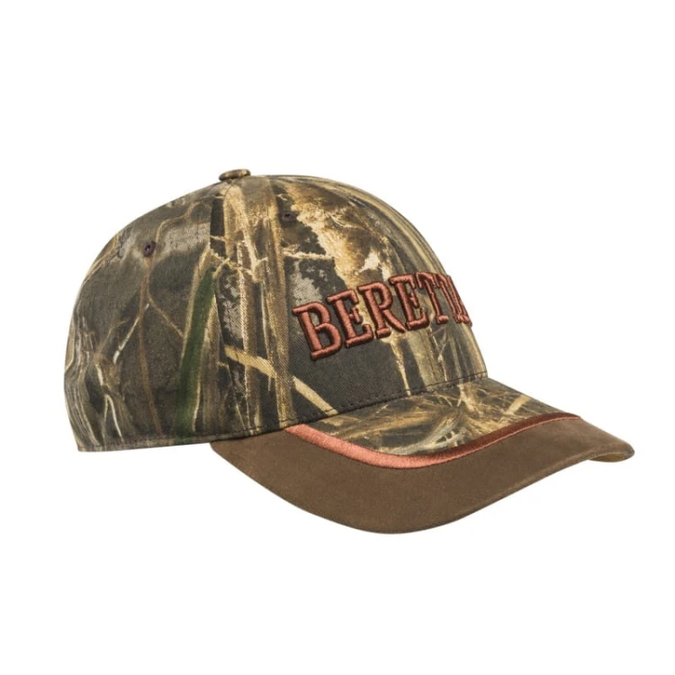 Czapka myśliwska Beretta Camo Realtree MAX-7 w kamuflażu terenowym