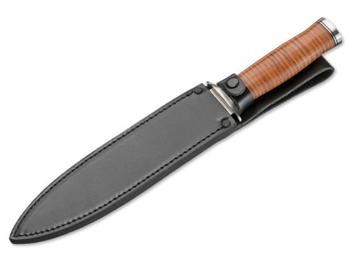 Nóż Böker Magnum Classic Dagger ze skórzaną rękojeścią sztylet